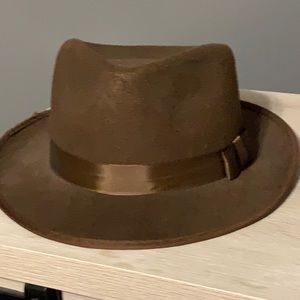 Halloween Costume Brown Fedora